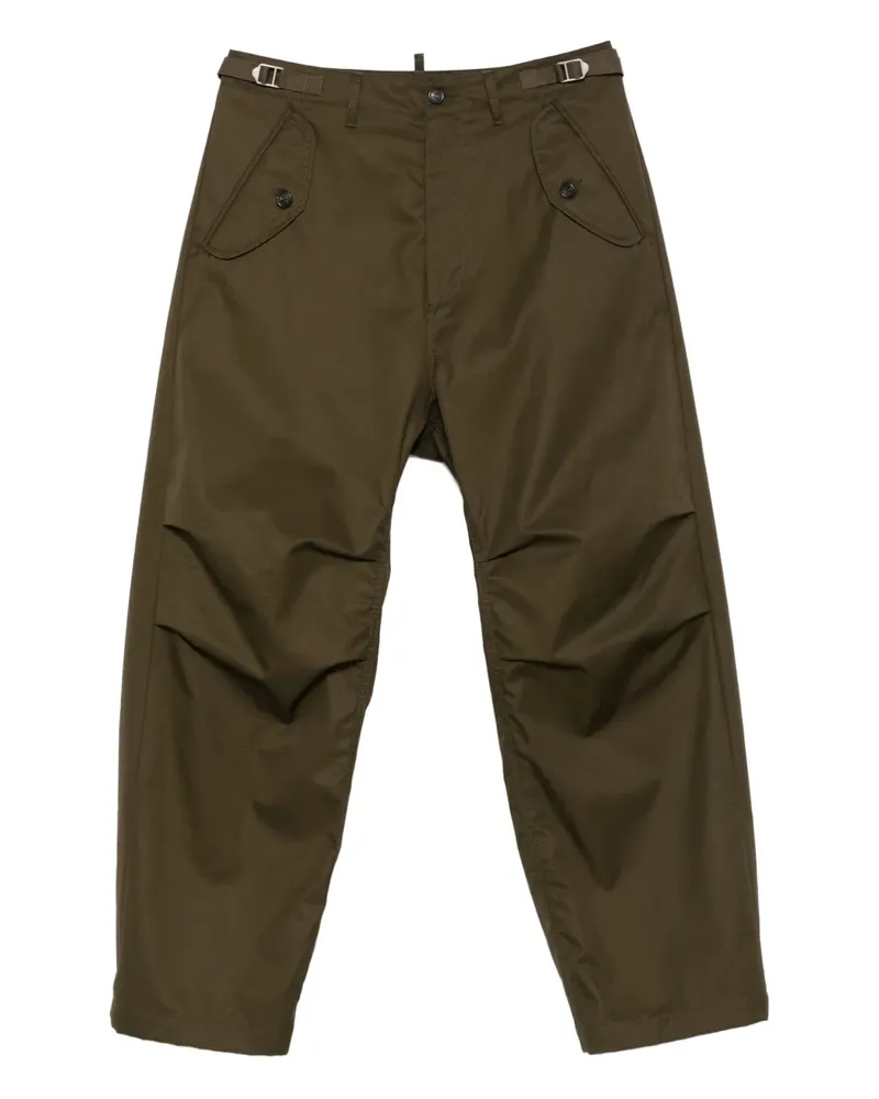 Dsquared2 cargo wide-leg trousers - Grün Grün