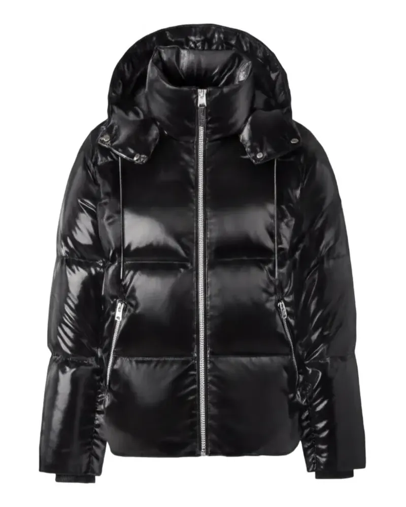 Mackage Kent-Glo hooded puffer jacket - Schwarz Schwarz