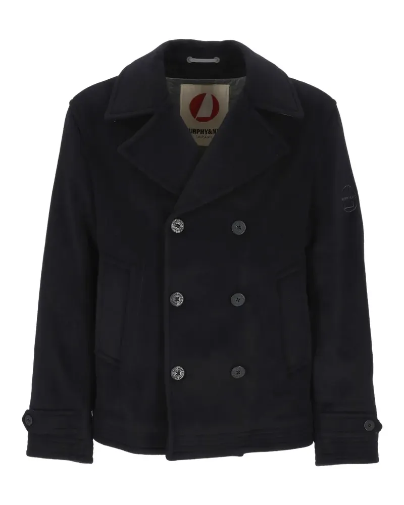 Murphy & Nye double-breasted peacoat - Blau Blau