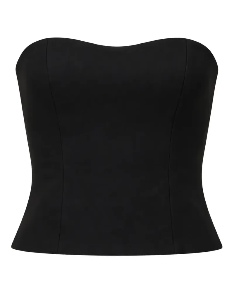 Reformation Sandro Strickoberteil - Schwarz Schwarz