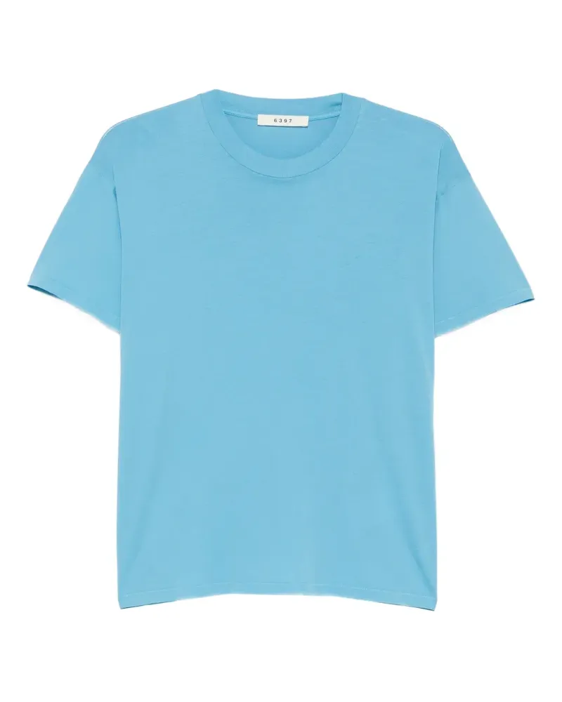 6397 T-Shirt mit rundem Ausschnitt - Blau Blau