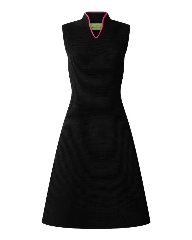 Shanghai Tang Tang sleeveless dress - Schwarz Schwarz