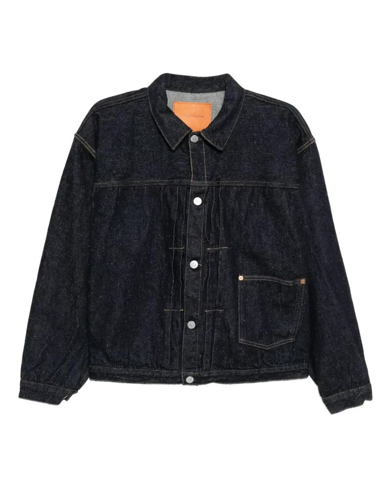 Kaptain Sunshine Klassische Jeansjacke - Blau Blau