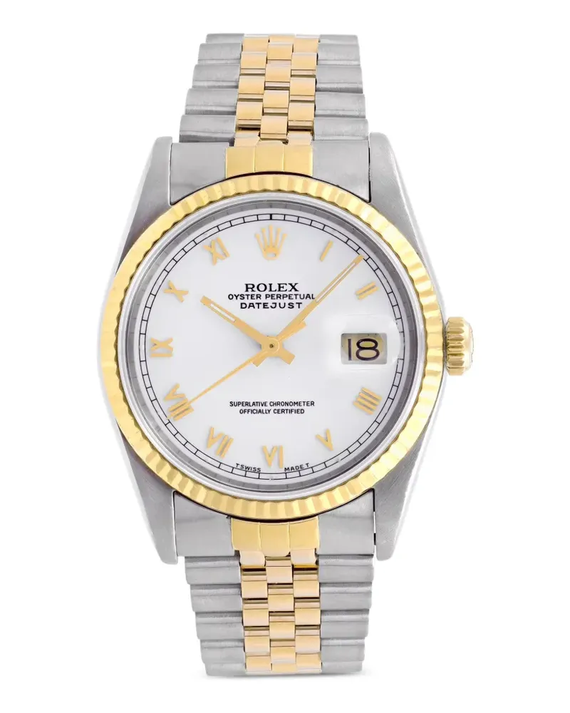 Rolex Datejust 36mm watch - Weiß Weiß