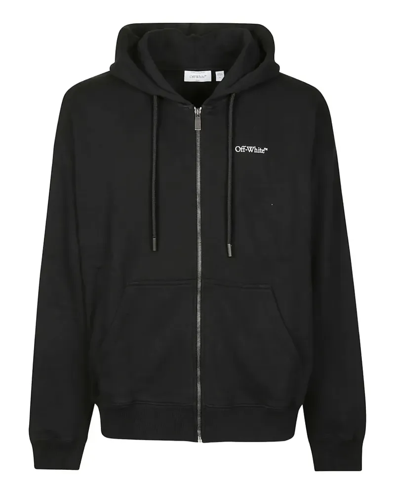 OFF-WHITE arrow-print hoodie - Schwarz Schwarz