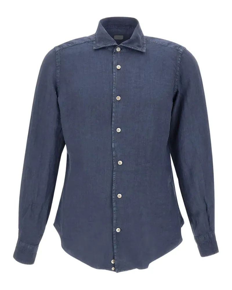 Eleventy Klassisches Hemd - Blau Blau