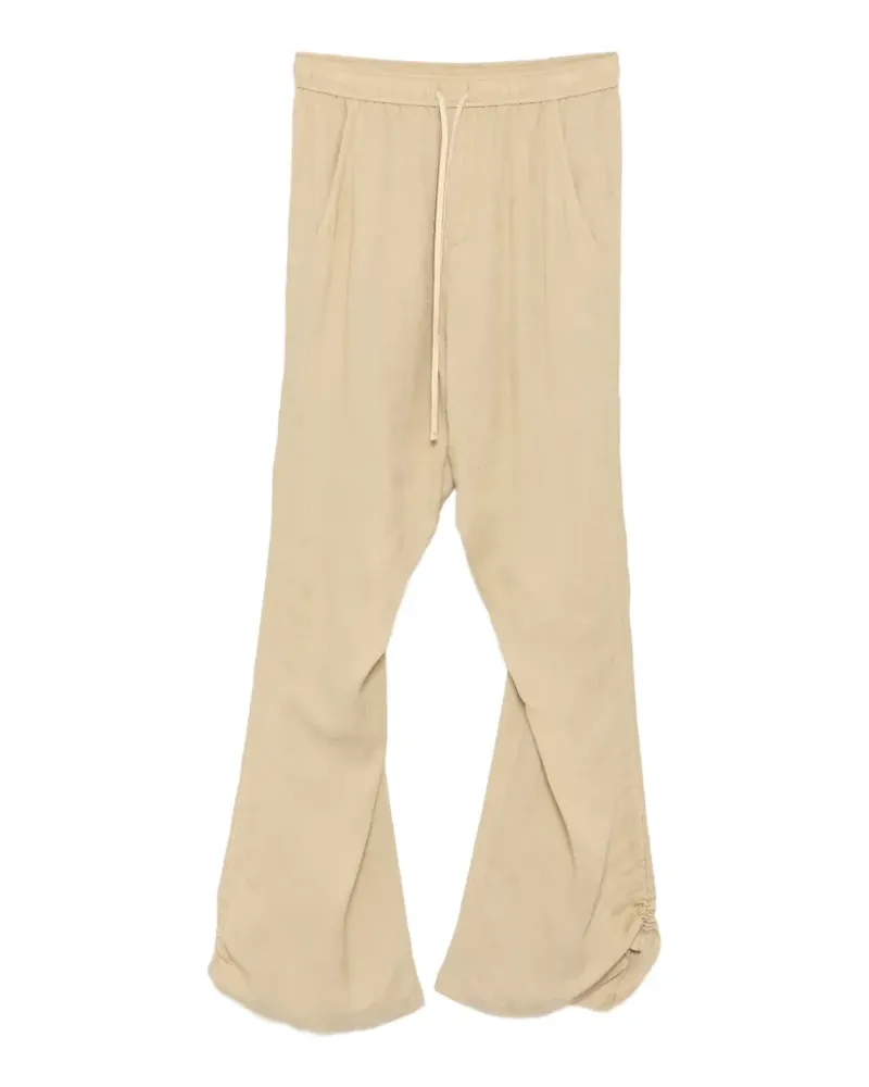 Julius Geraffte Hose mit Kordelzug - Nude Nude