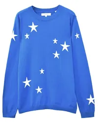 Chinti & Parker Summer Star Pullover Blau