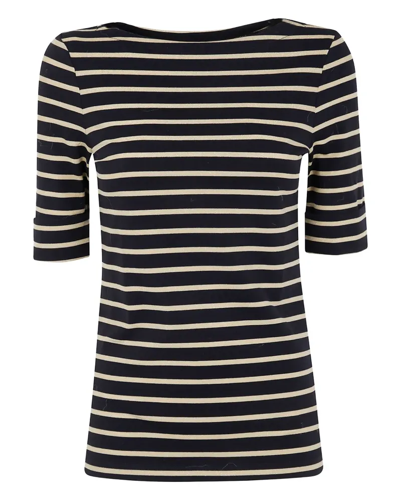 Ralph Lauren striped cotton T-shirt - Blau Blau