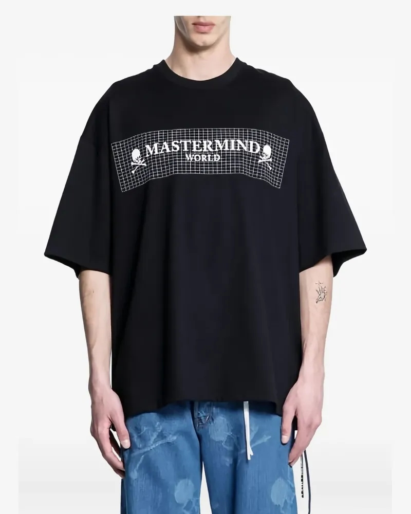 Mastermind World T-Shirt mit grafischem Print - Schwarz Schwarz