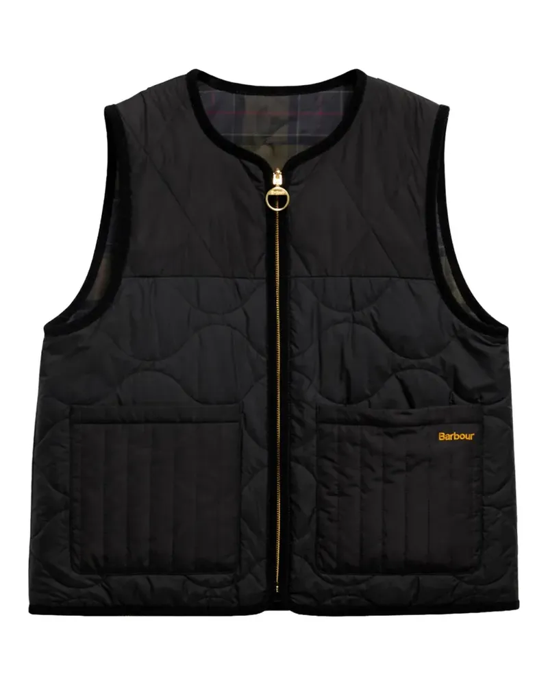 Barbour Nunwell quilted gilet - Schwarz Schwarz