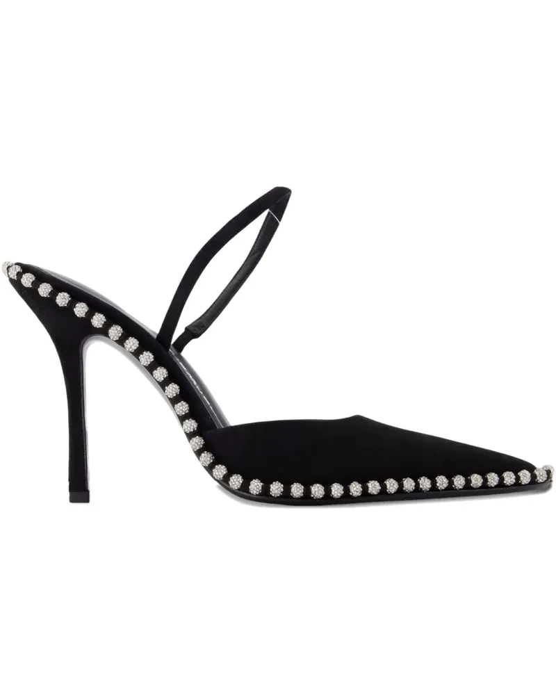 Alexander Wang Pumps mit verziertem Absatz - Schwarz Schwarz