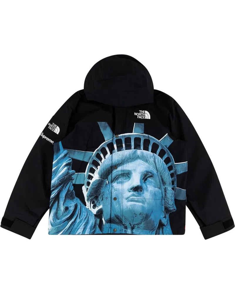 Supreme Being x The North Face Jacke Schwarz