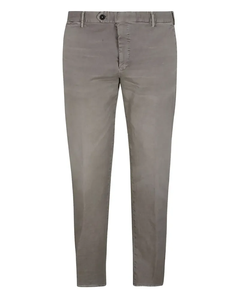 PT TORINO cotton chinos - Grau Grau