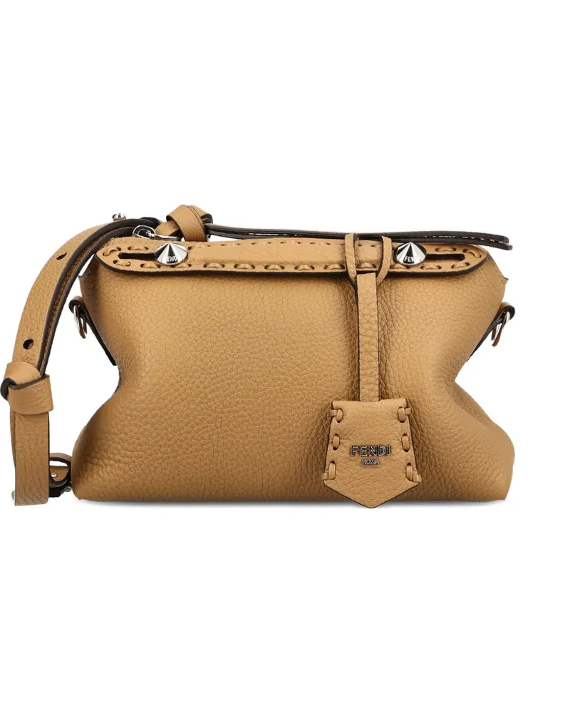 Fendi Mini By The Way Selleria Umhängetasche - Nude Nude