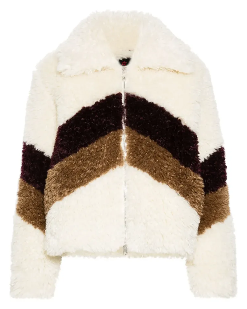 Perfect Moment Luna Jacke aus Faux Fur - Weiß Weiß
