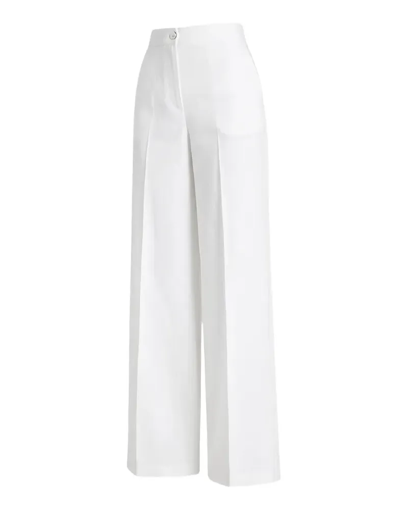 Pinko wide-leg trousers - Weiß Weiß