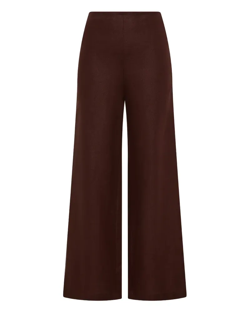 Faithfull The Brand Syna Hose aus Leinen - Braun Braun