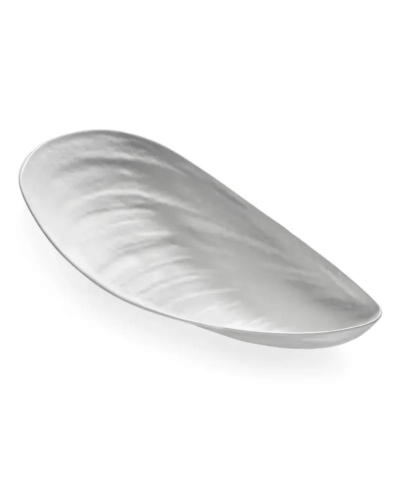 Serax Schale in Muschelform mit Fuß - Weiß Weiß