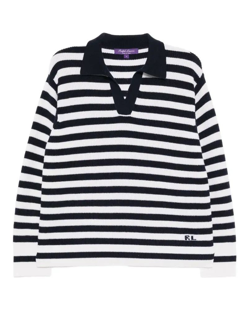 Ralph Lauren striped knit top - Blau Blau
