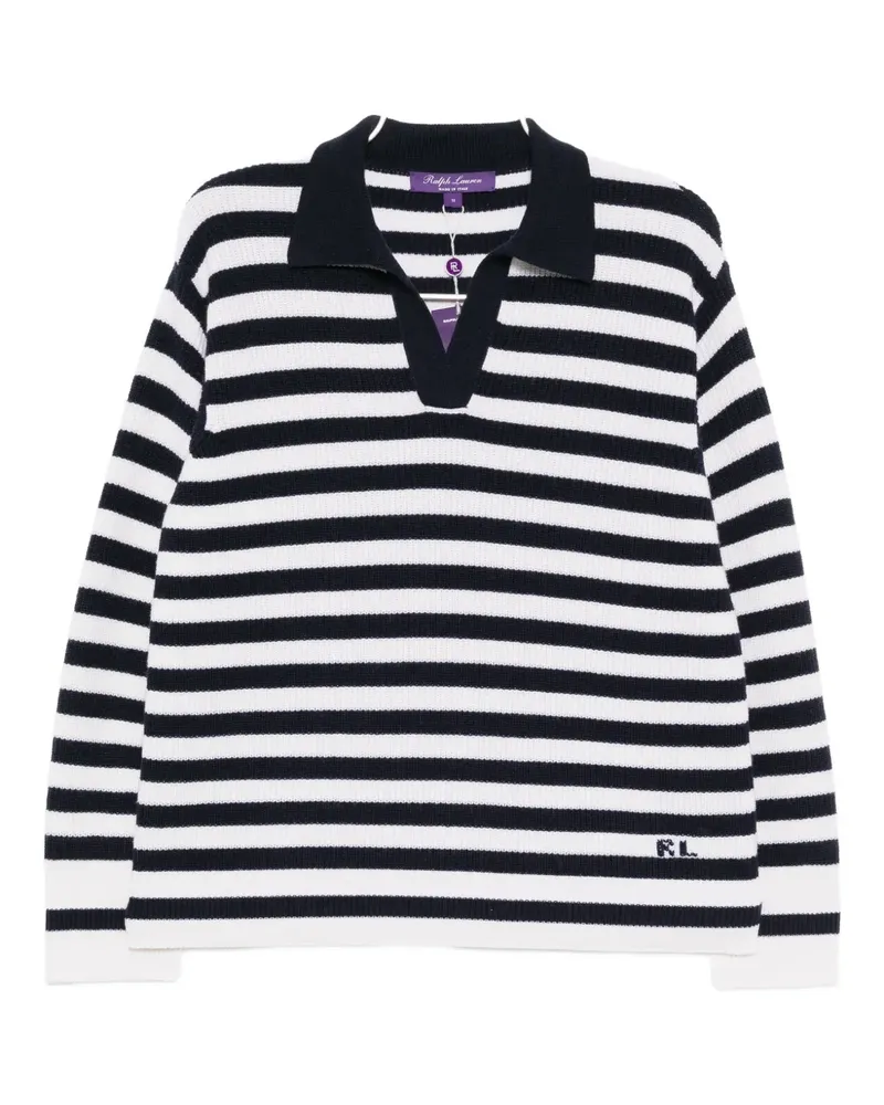 Ralph Lauren striped knit top - Blau Blau