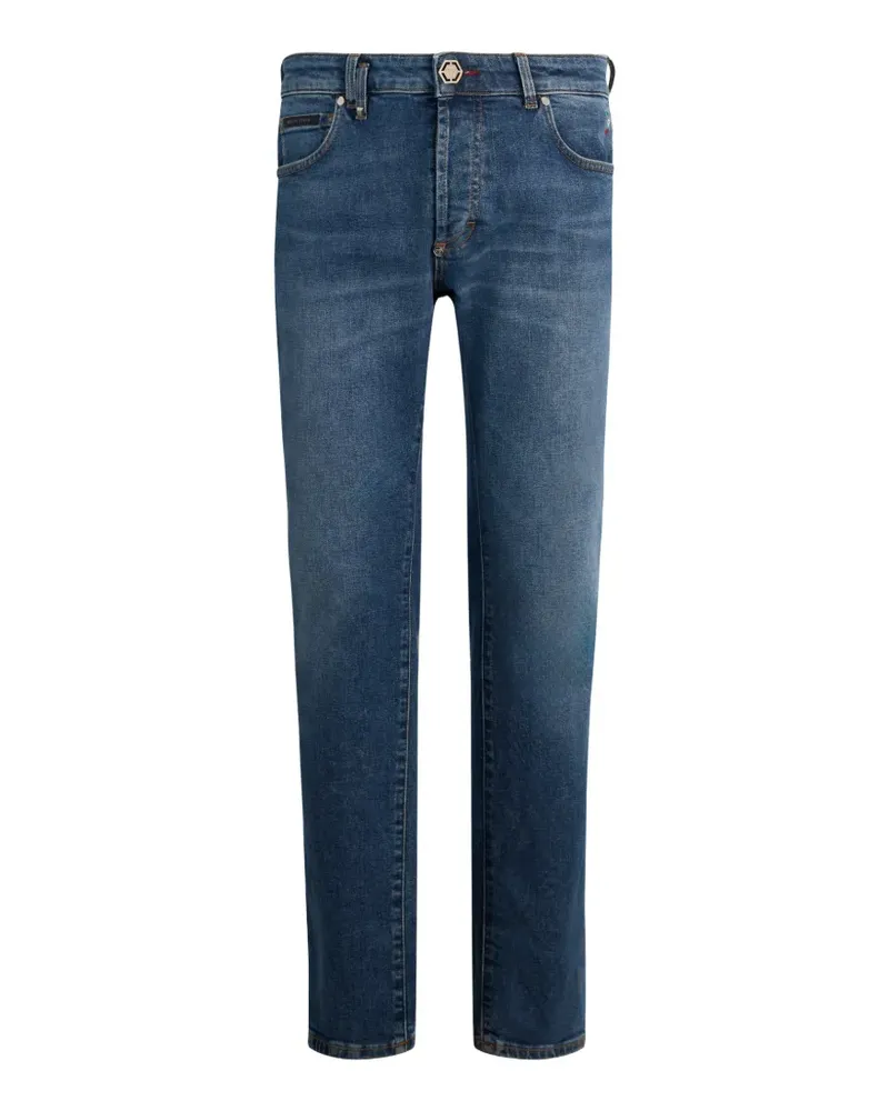 Philipp Plein Super Straight Jeans - Blau Blau