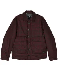 Paul Smith Karierte Jacke Rot