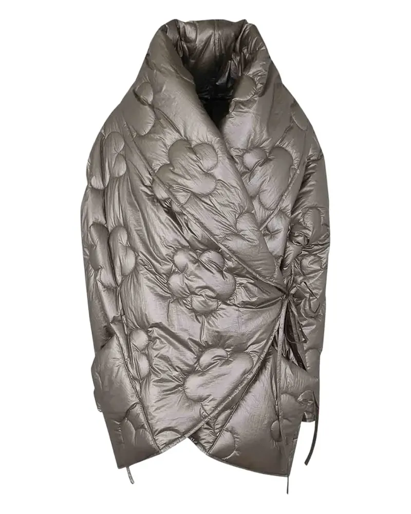 Maria Calderara Gesteppte Jacke - Silber Silber