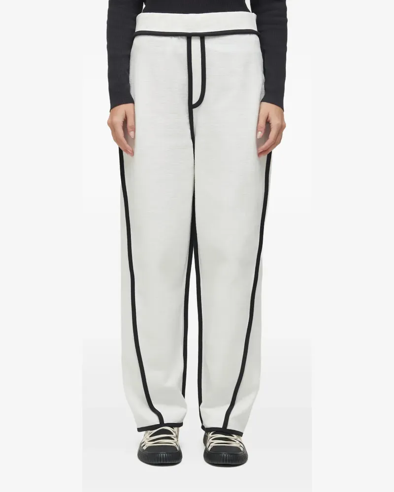 Osklen Double-Face Outline Hose - Weiß Weiß