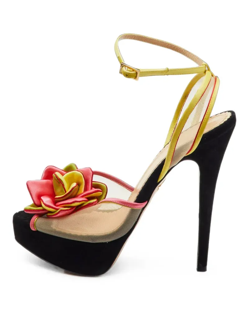 Charlotte Olympia Pomeline Sandalen - Schwarz Schwarz