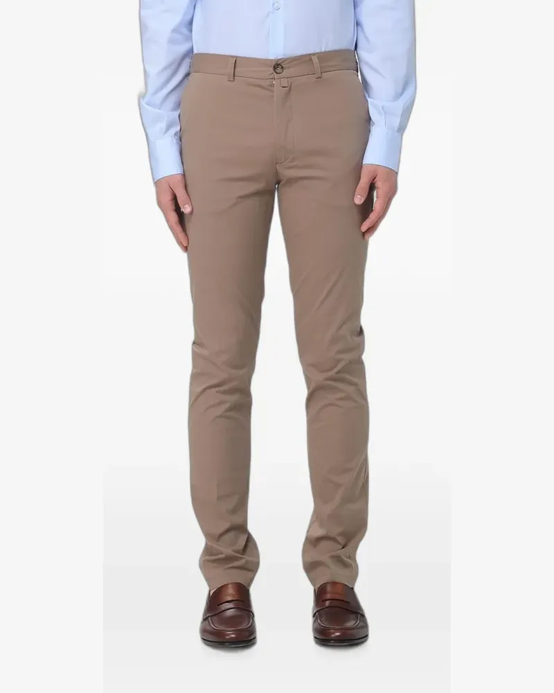 Brooksfield slim-fit chino trousers - Braun Braun