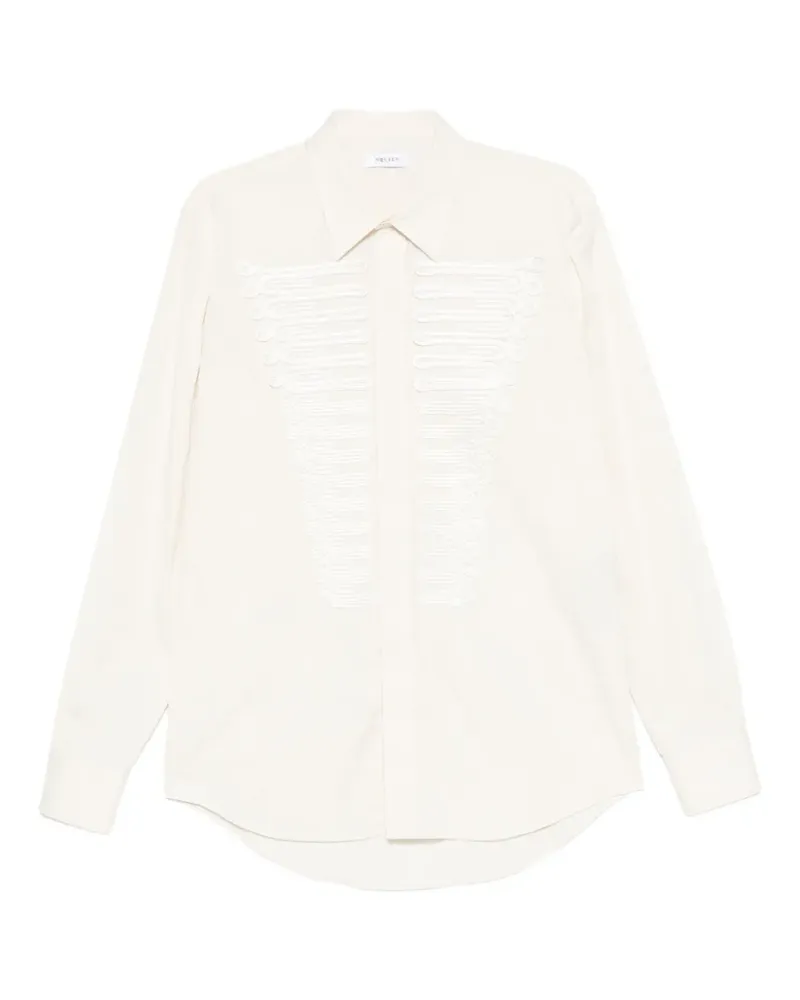Alexander McQueen embroidered shirt - Weiß Weiß