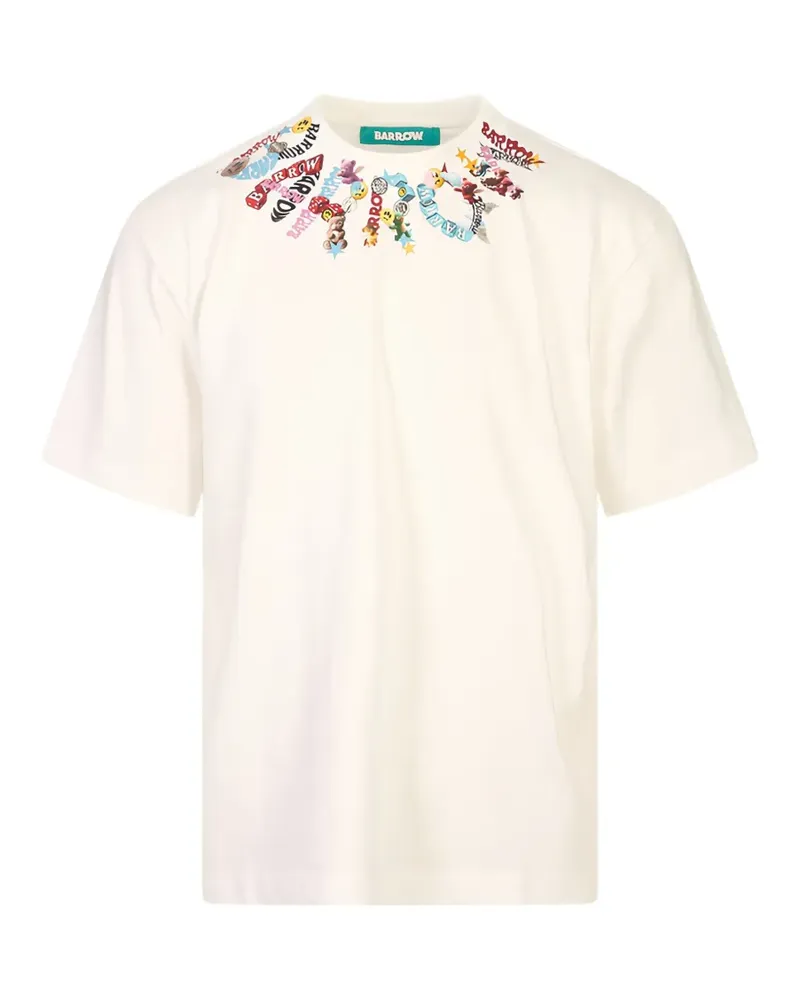 BARROW T-Shirt mit grafischem Print - Nude Nude