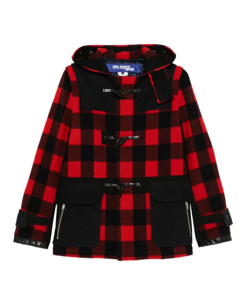 Junya Watanabe 2011 wattierte Kapuzenjacke - Schwarz Schwarz