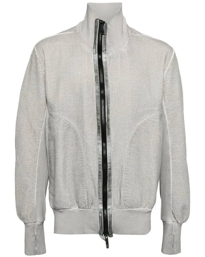 Isaac Sellam Highbomb Stripe Jacke - Grau Grau