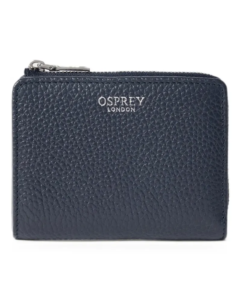 Osprey medium Core leather wallet - Blau Blau