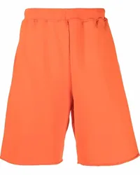 Aries Joggingshorts mit Logo-Print Orange