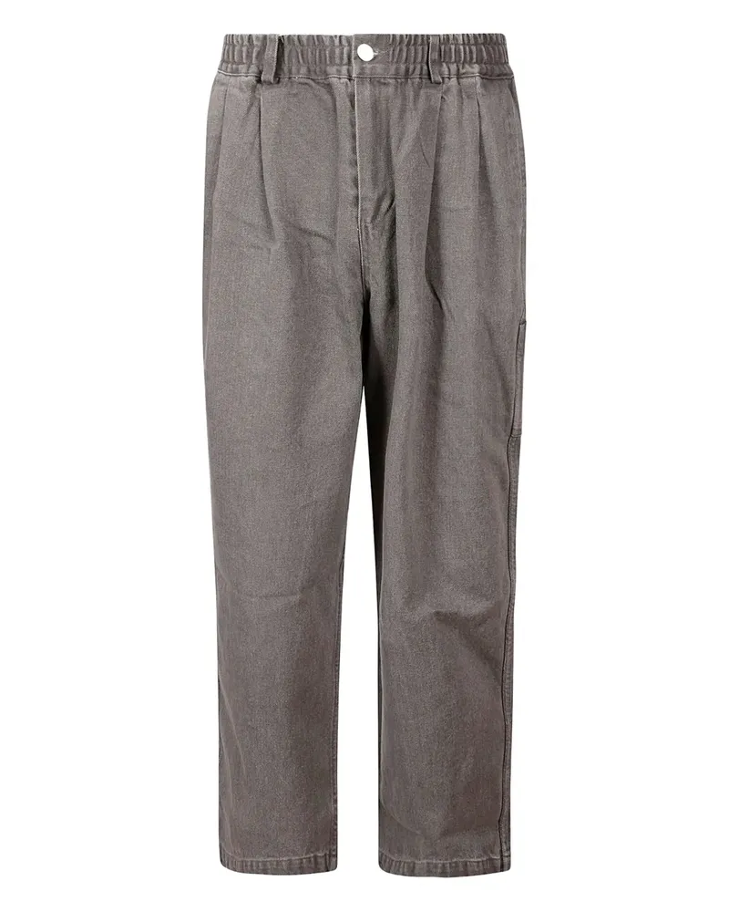 Kappa Hose mit Falten - Grau Grau