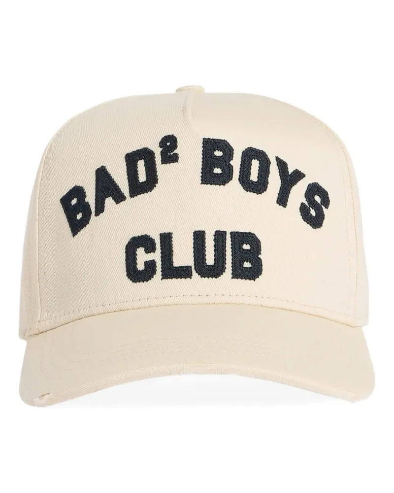 Dsquared2 Baseballkappe mit Text-Stickerei - Nude Nude