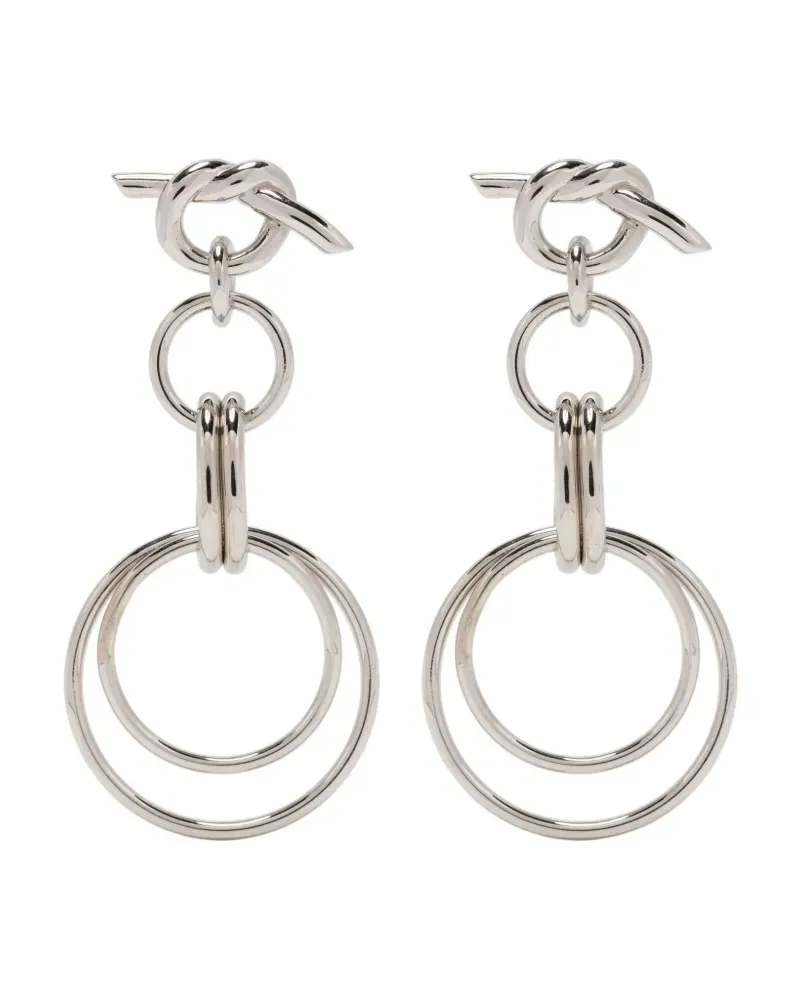 Eshvi Ohrringe aus Sterlingsilber Silber