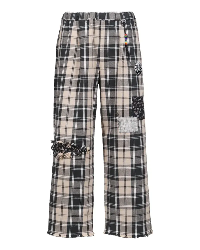 Mastermind Japan x Sean Wotherspoon patchwork trousers - Nude Nude