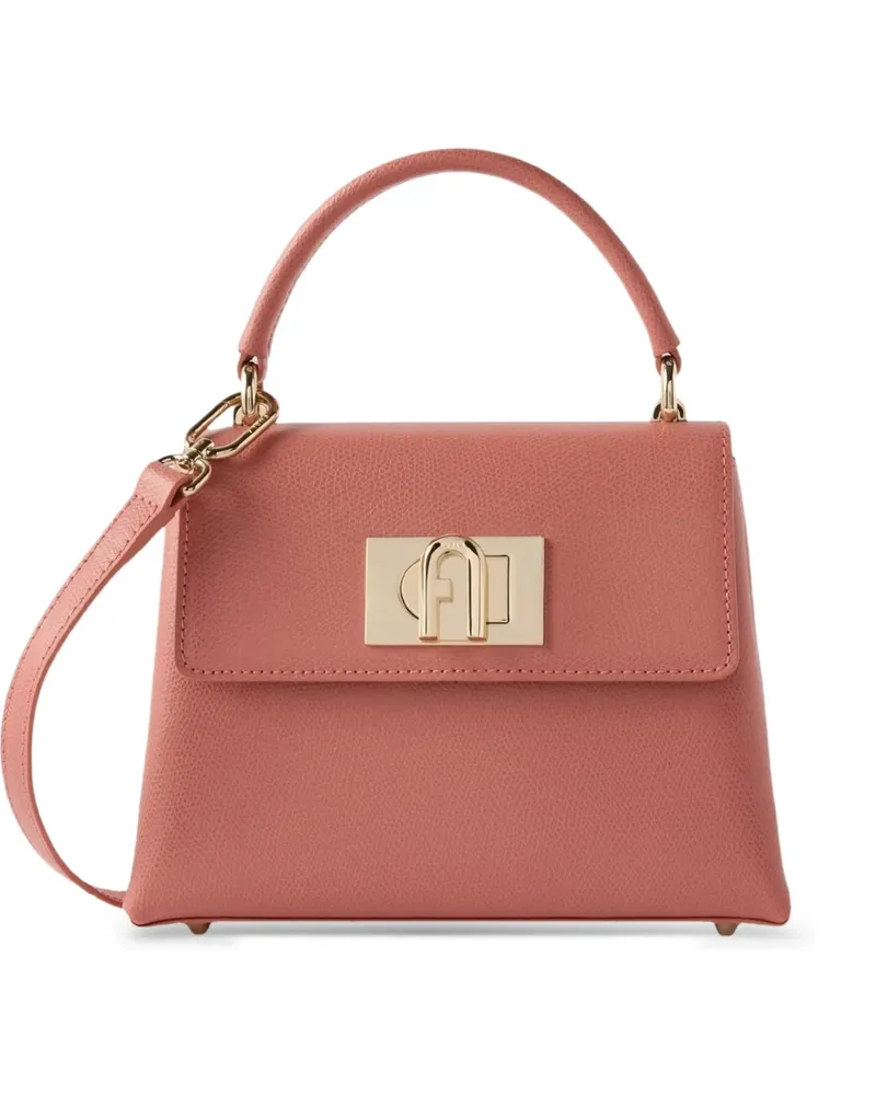Furla 1927 Arch Tote Bag mit Logo - Rosa Rosa
