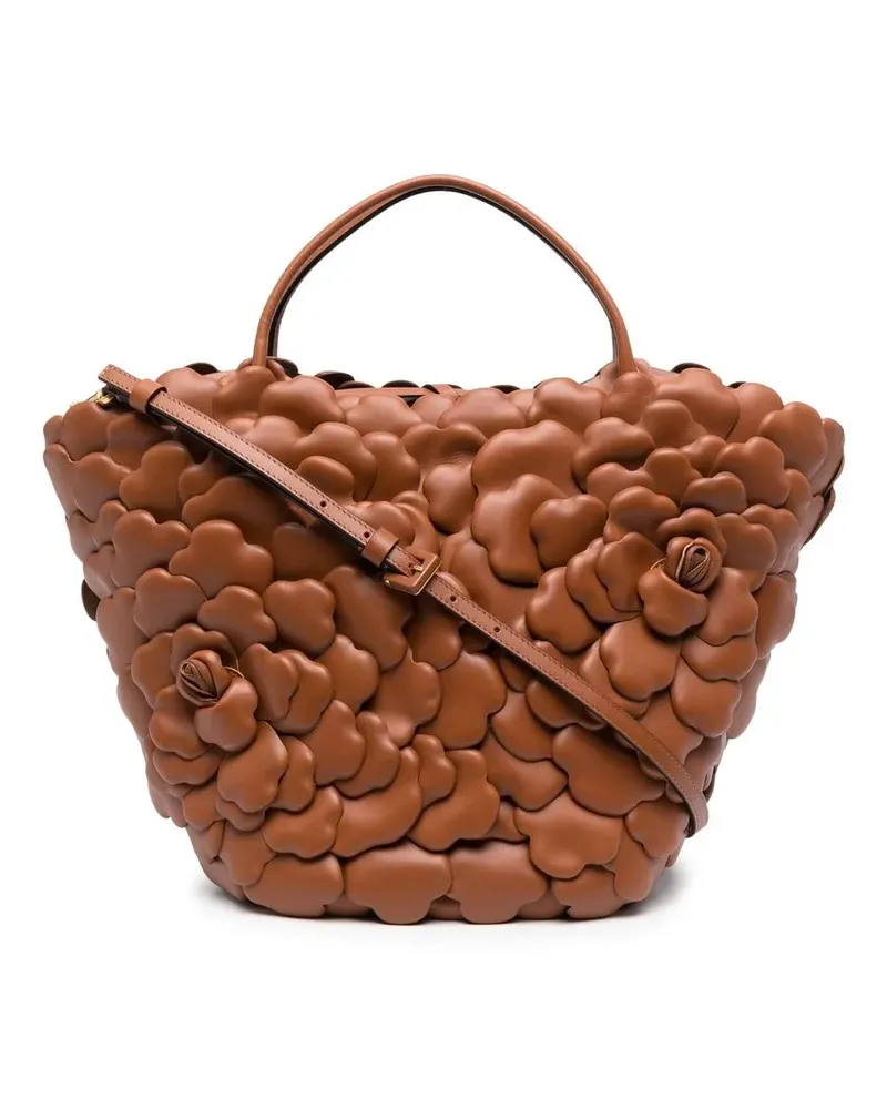Valentino Garavani 03 Rose Edition Atelier Handtasche - Braun Braun