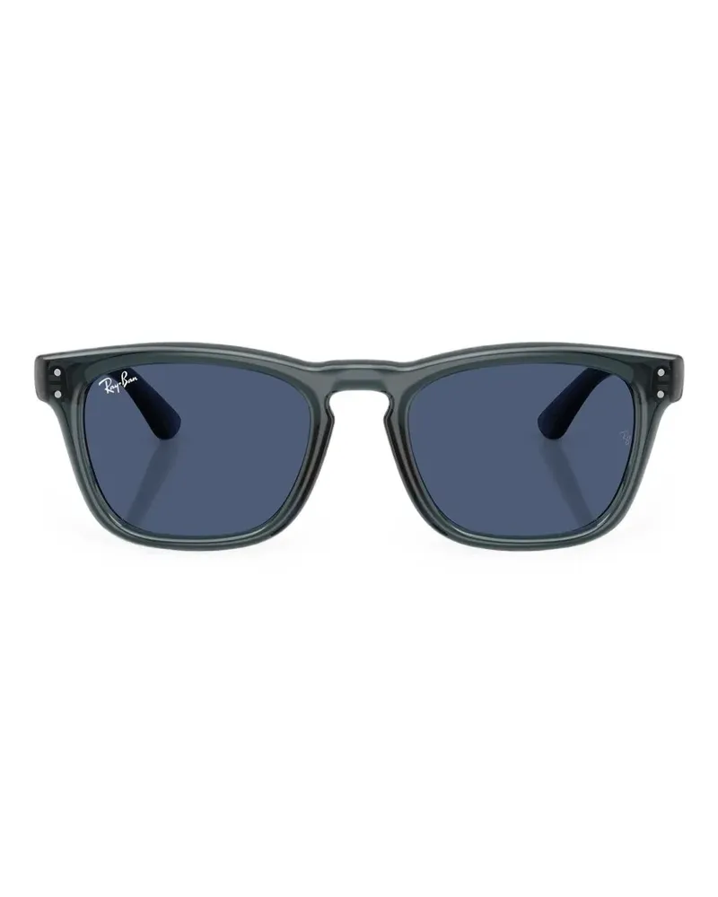 Ray Ban Sonnenbrille mit eckigem Gestell - Grau Grau