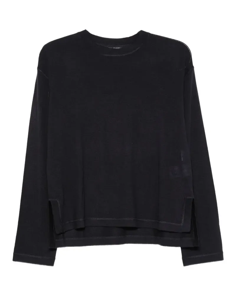 Sofie D'Hoore Mateo Langarmshirt mit Rundhalsausschnitt - Blau Blau