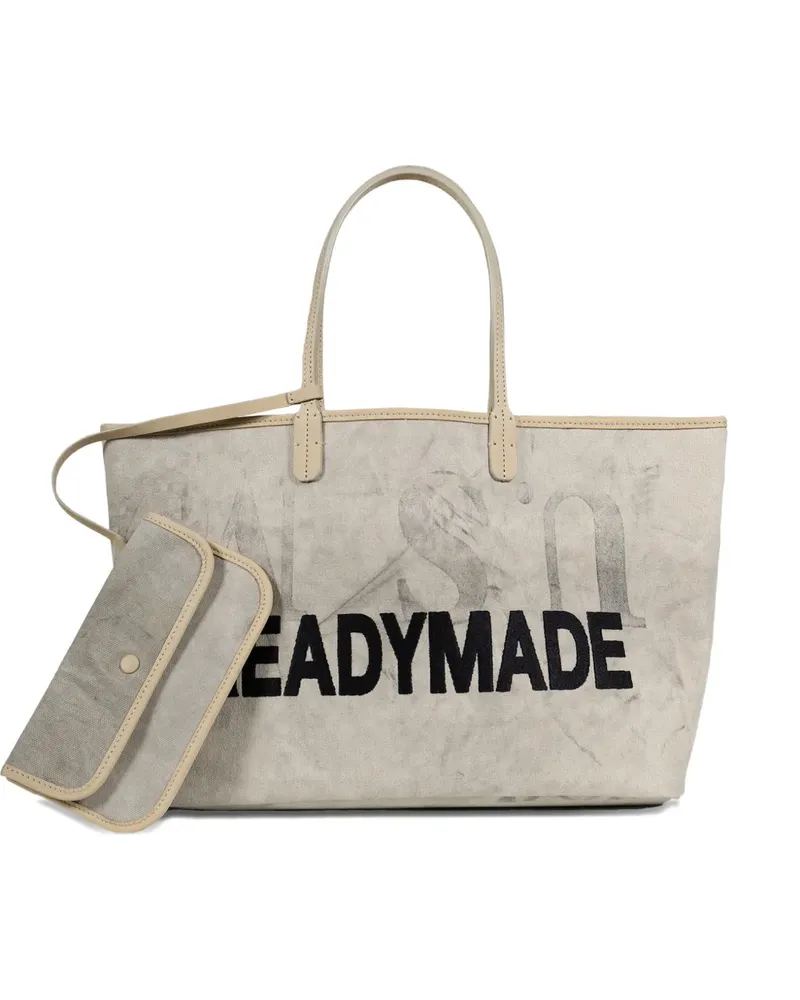 READYMADE Mittelgroßer Dorothy Tote Bag mit Logo - Nude Nude