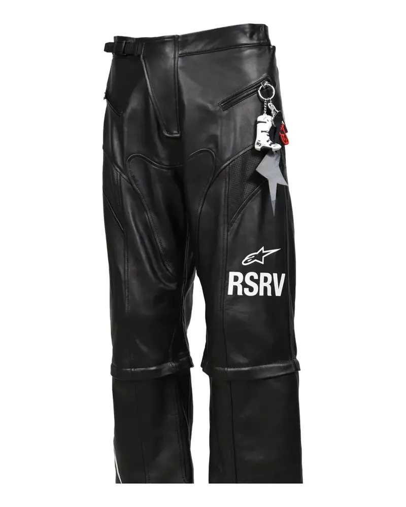 Alpinestars RSRV 2.0 Neo Bat leather trousers - Schwarz Schwarz