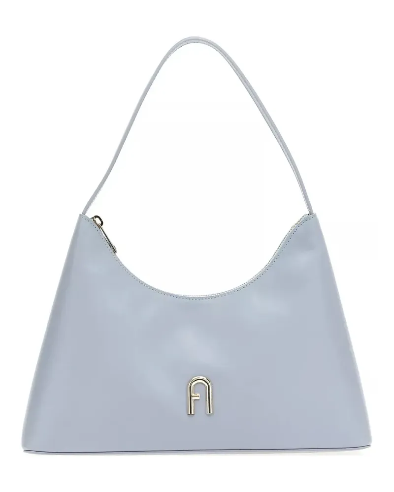 Furla Kleine Diamante Schultertasche - Grau Grau