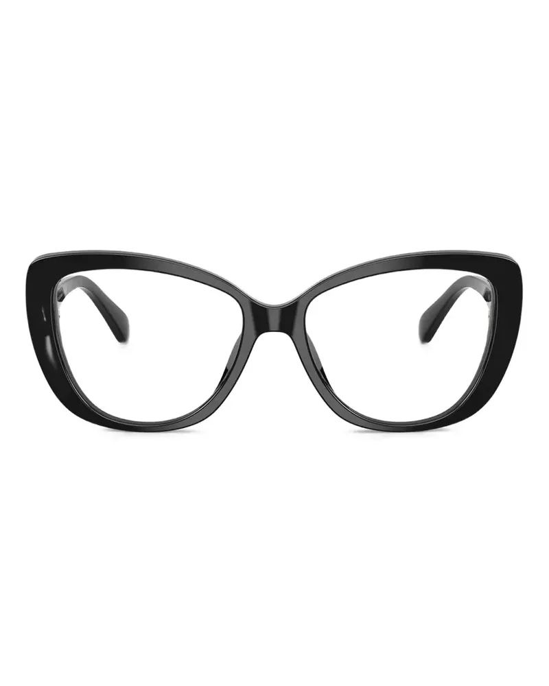 Michael Kors Dervio Cat-Eye-Brille - Schwarz Schwarz