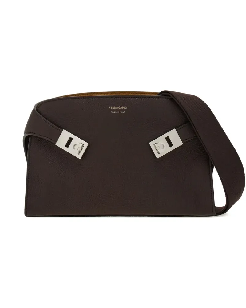 Ferragamo Hug Kuriertasche - Braun Braun